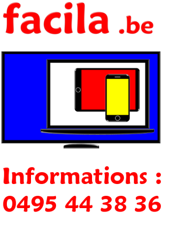 facila.be - Apprentissage facile des objets numériques: Télévision, Ordinateur, Tablette, Téléphone facila.be - Apprentissage facile des objets numériques: Télévision, Ordinateur, Tablette, Téléphone